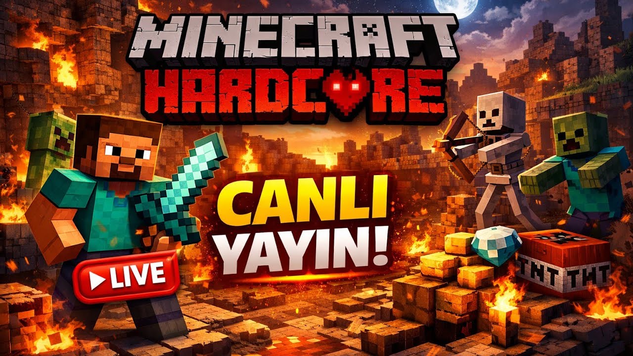 Minecraft Survival Oynuyoruz
