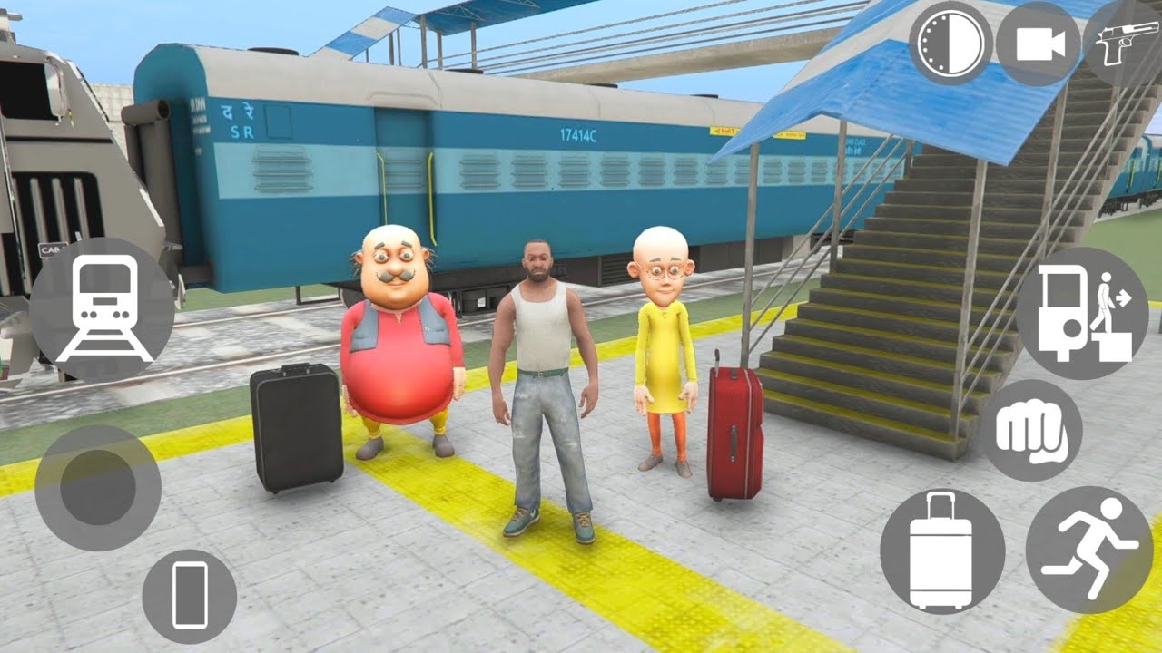 🔥 Furfuri Nagar Visit By Train 💥🚂 Indian Bike Driving 3d Game 🎮 Video