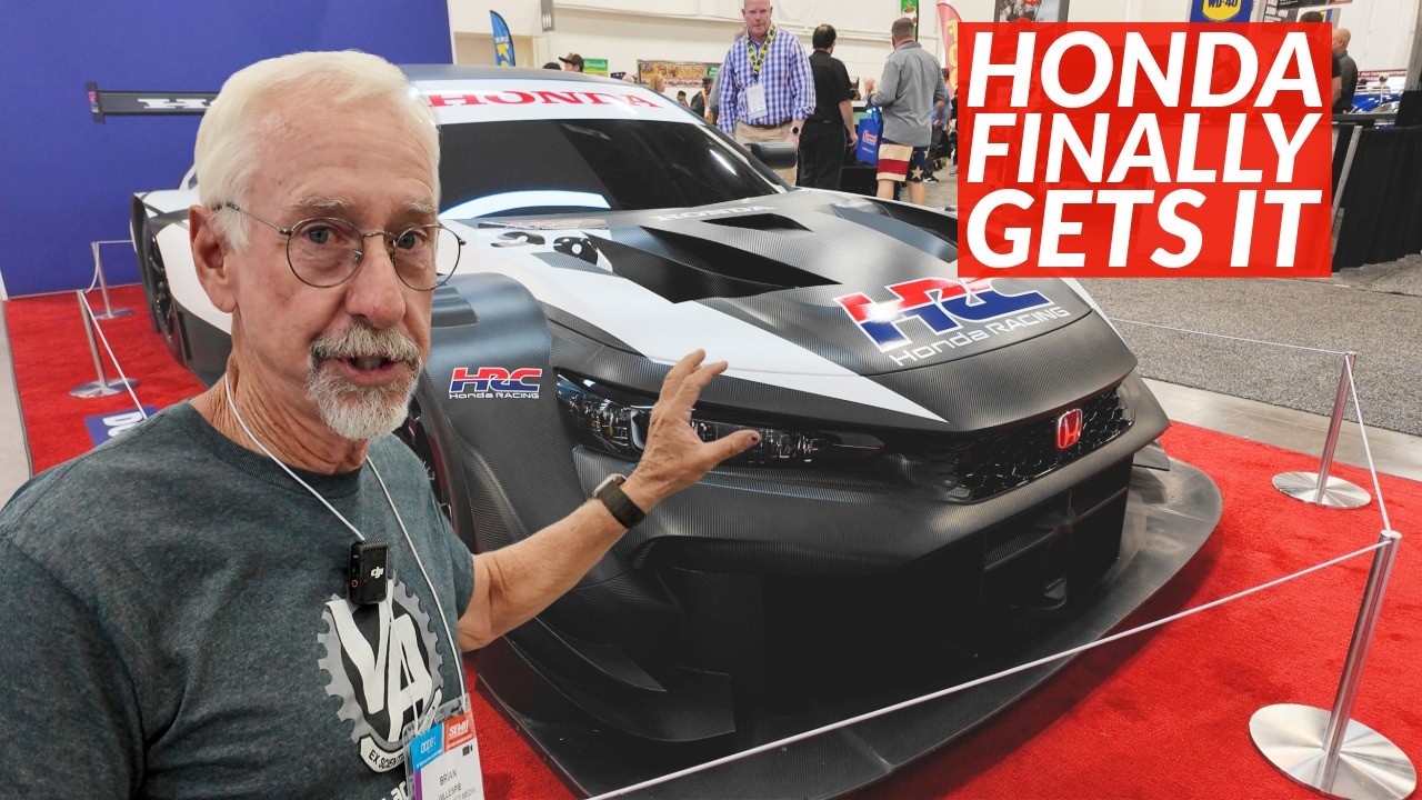 Honda отказалась от участия в выставке SEMA, и это потрясающе! Стенд HRC на SEMA 2025.