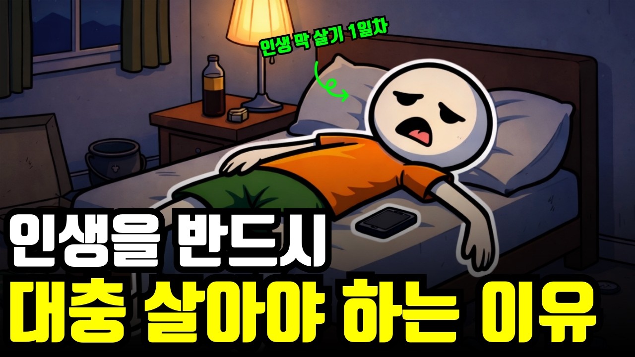 왜 대충 사는 사람이 더 잘될까? 열심히 살수록 망하는 진짜 이유