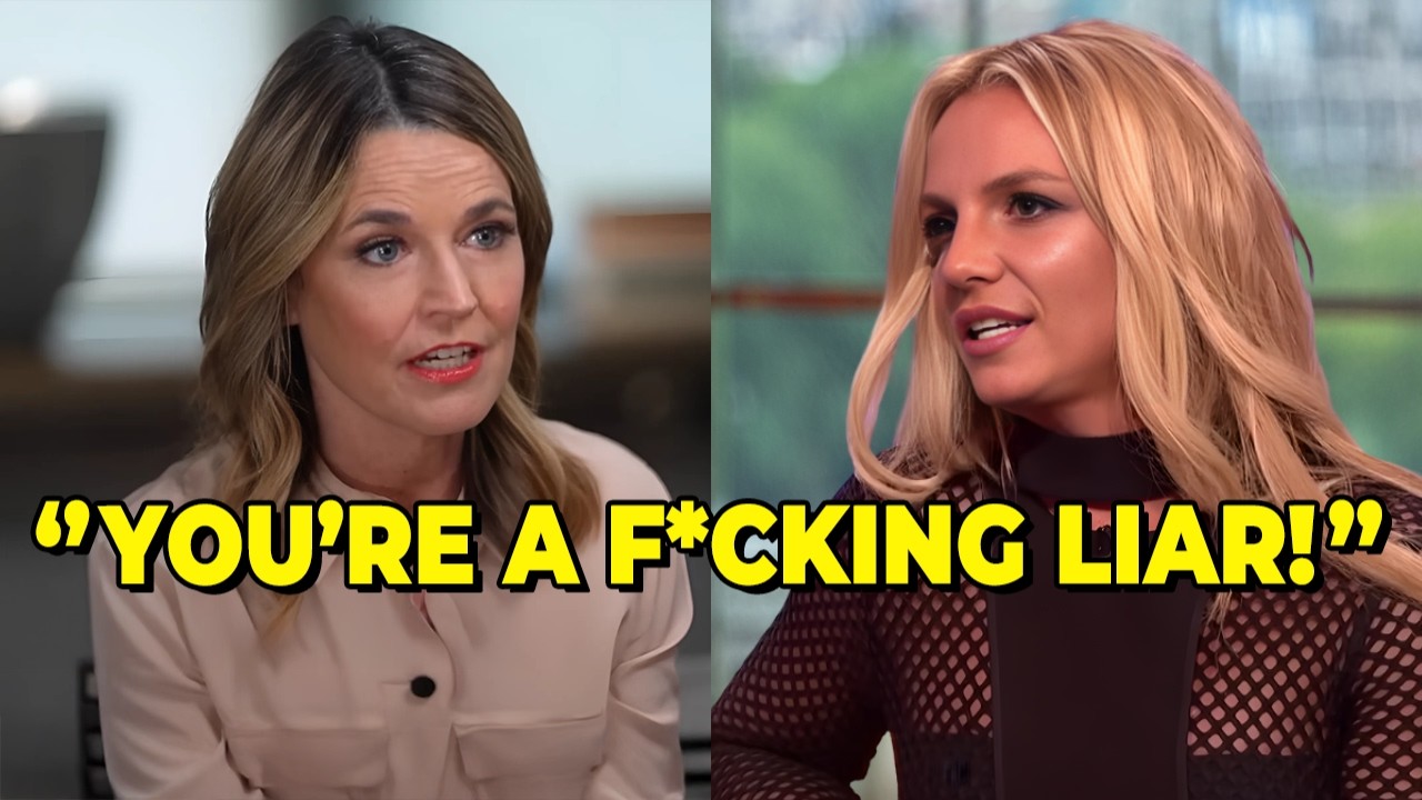 Britney Spears Kicked Off Today Show After Heated Confrontation With Savannah Guthrie