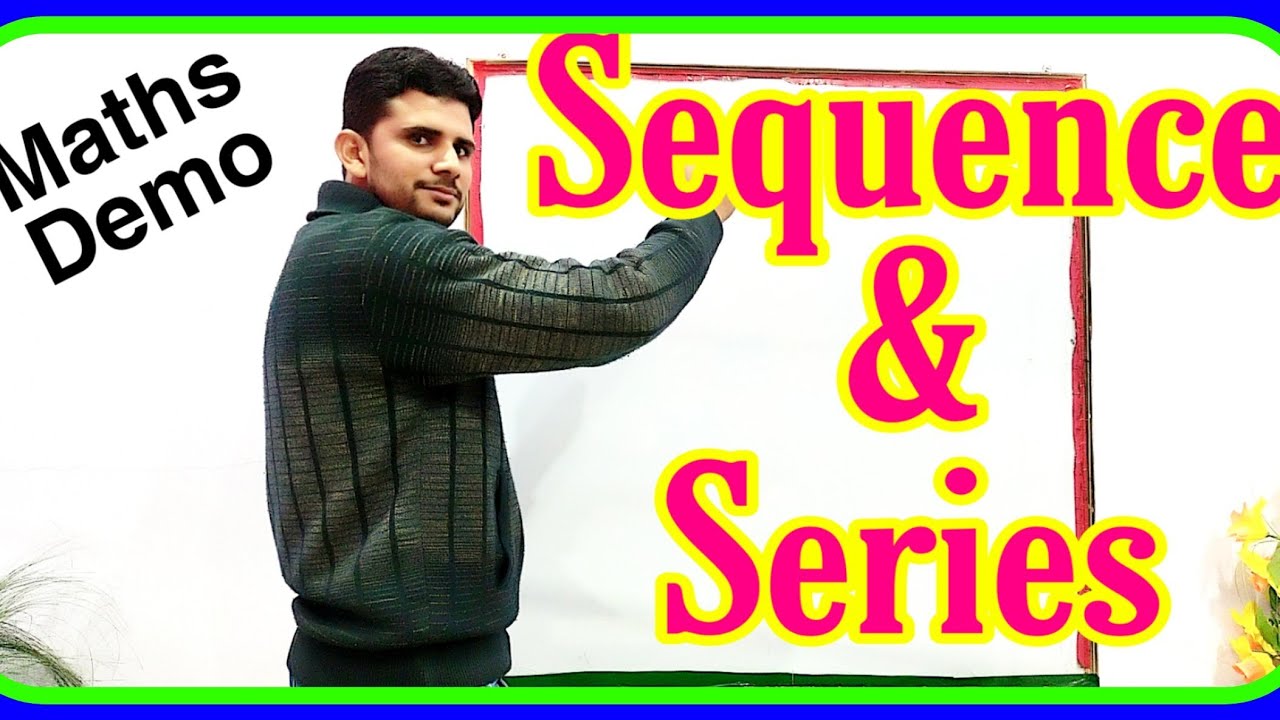 Nvs #Maths demo on sequence and series l Progression