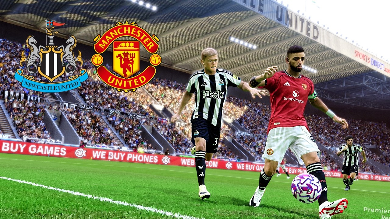 🔴NEWCASTLE UNITED vs MANCHESTER UNITED LIVE TODAY ⚽ PREMIER LEAGUE 2025/26 ⚽ FOOTBALL GAMEPLAY HD