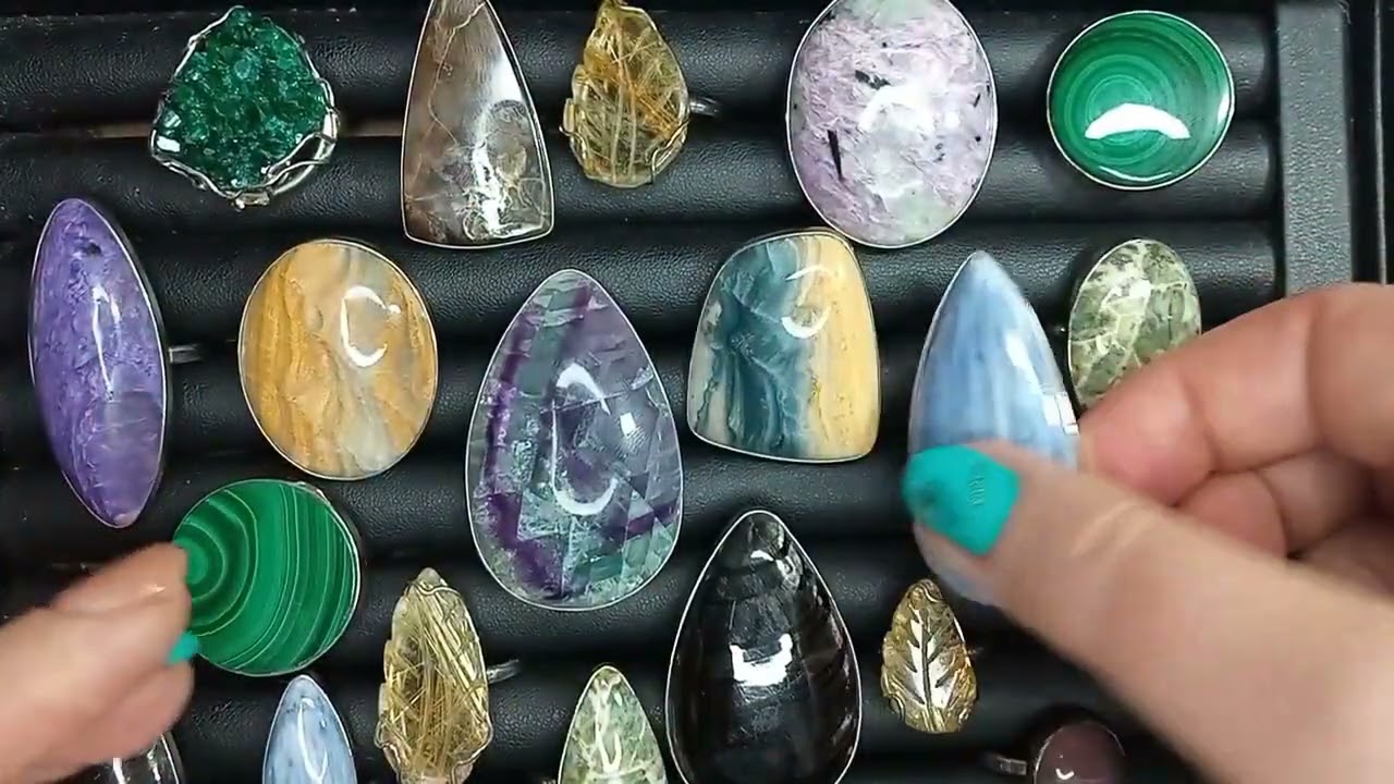 Каменная лавка( кольца в мельхиоре и нейзильбере 1 часть)