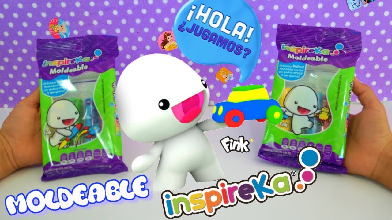 INSPIREKA MOLDEABLE JUEGO 2 de la PAGINA OFICIAL esta INCREIBLE! Jugando con sorpresas
