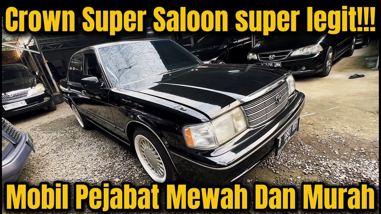 Review Singkat Crown Super Saloon MT Th 1996‼️Mobil Pejabat Mewah Murah Cuma 40juta’an Guys‼️