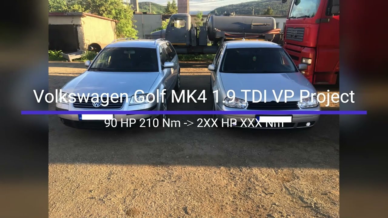 Building VW Golf MK4 in 4 minutes | 1.9 TDI VP 