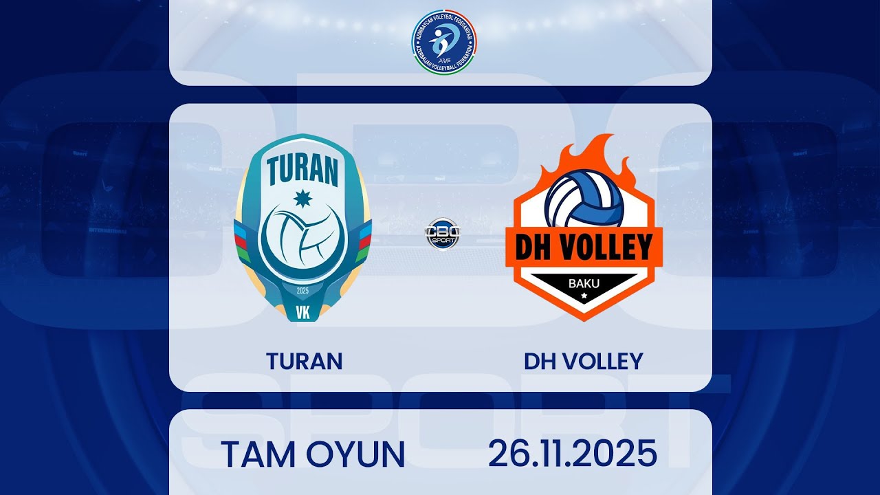 Turan – DH Volley | Voleybol üzrə Yüksək liqa (qadınlar) | TAM OYUN