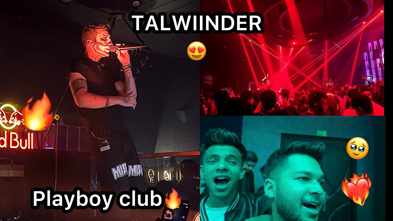 TALWIINDER DELHI SHOW | playboy club delhi | party vlog😍🔥 @Talwiinder