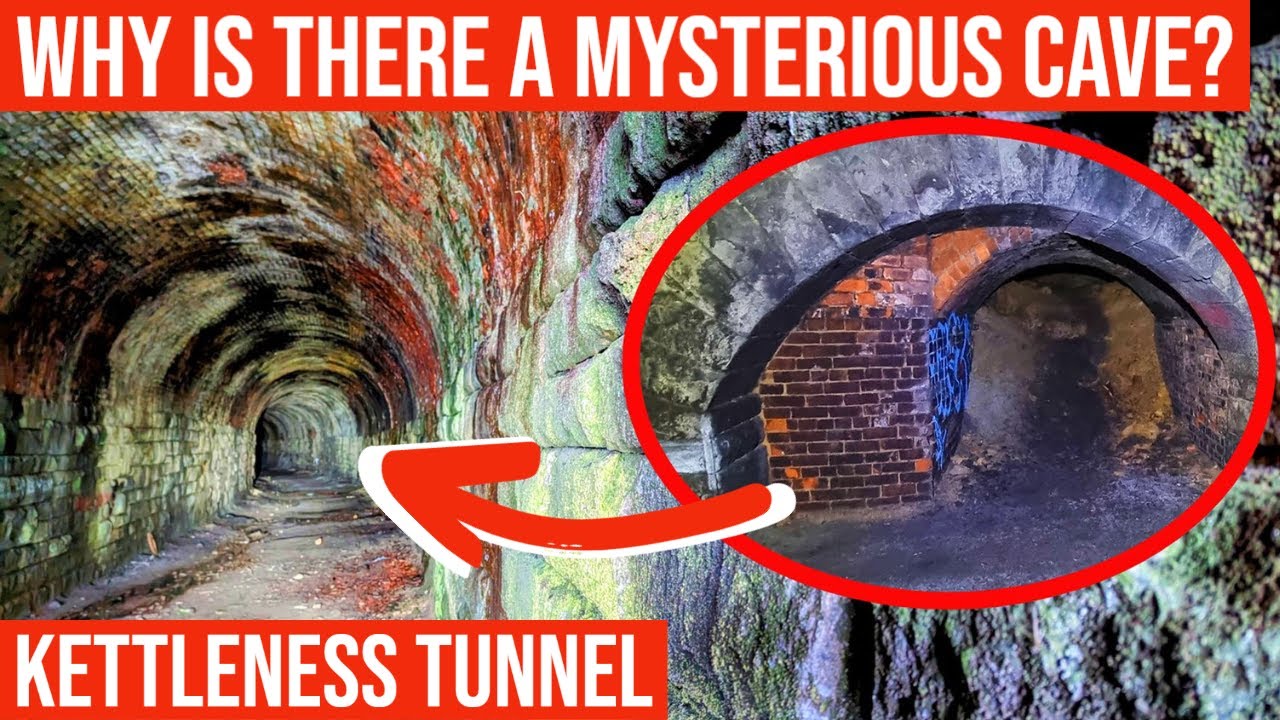 Kettleness Disused Railway Tunnel & the Mystery Cave - #kettleness #tunnel