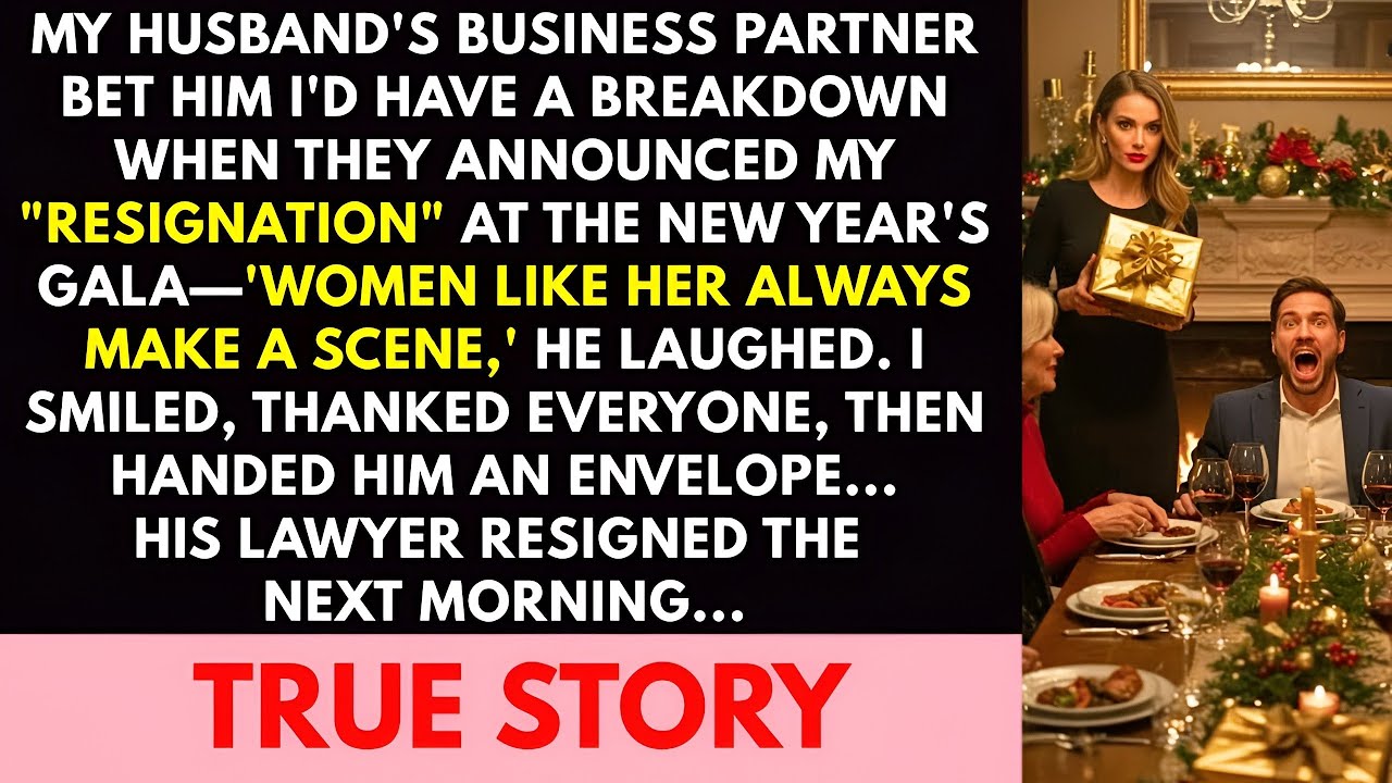 He Bet I'd Have a Breakdown When They Forced Me Out at the Company Gala—So I Handed Him Papers Th...