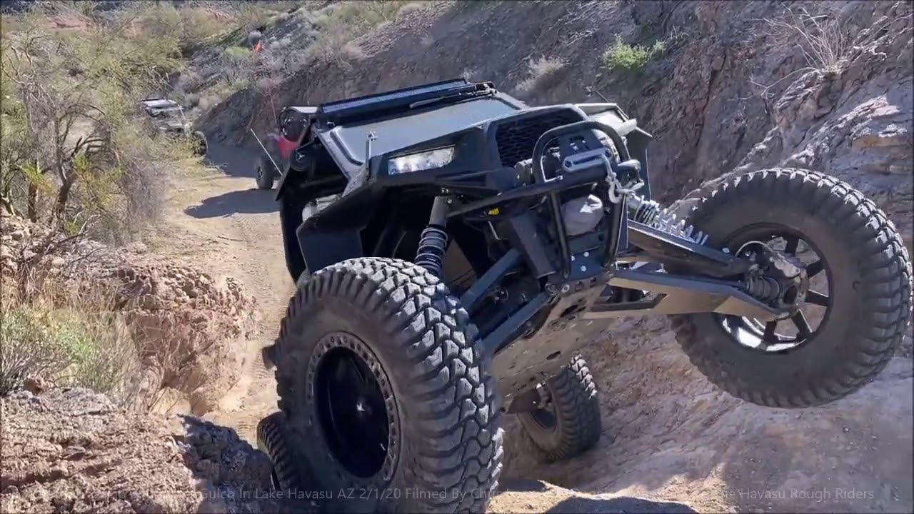 Rattler, Yahoo & Boulder Gulch Trails In Lake Havasu AZ With the Havasu Rough Riders Group 2/1/20