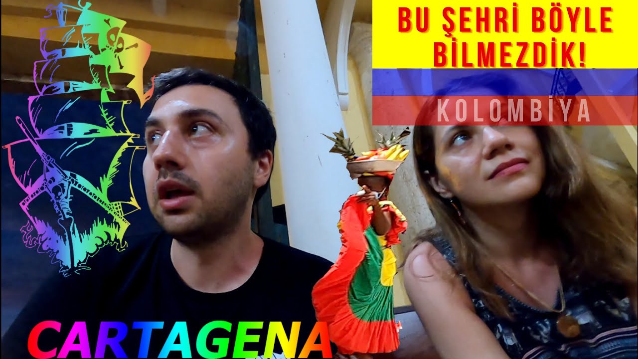 Kolombiya'nın En Renkli Şehri Cartagena Gezi Blogu#vlog22