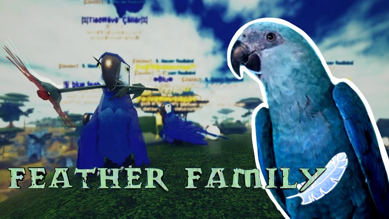Spix Macaw realism | Feather Family [Roblox] 4K