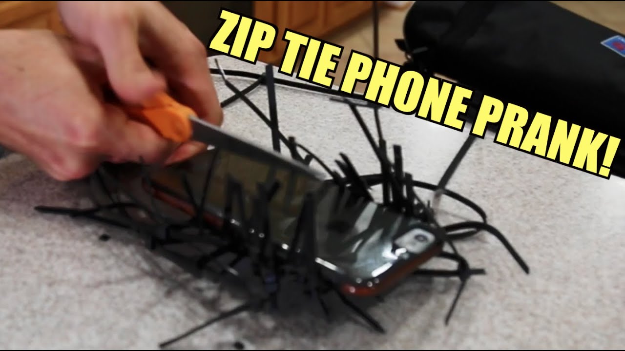 CRAZY ZIP TIE PRANKS!! - HOW TO PRANK
