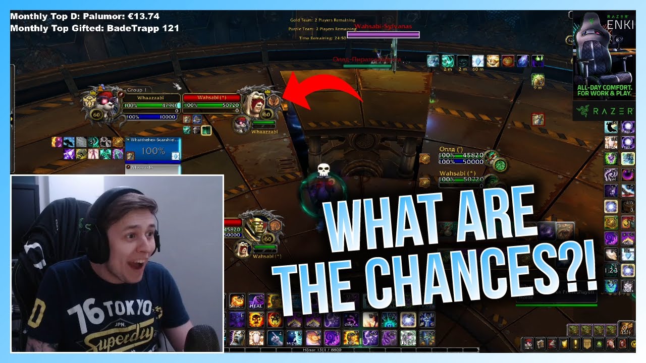 What Are The Chances?! | 9.1.5 WoW PvP Highlights #92