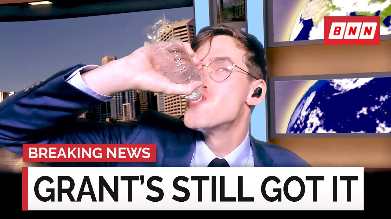 Grant Anthony O'Brien Has a Mouthful of Water | Breaking News