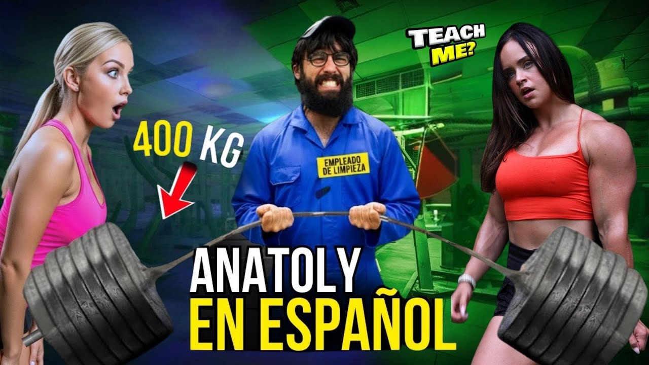 ANATOLY Uses 32kg Mop in the Gym | Prank Gone Heavy !Anatoly Lifts 32kg Mop as Cleaner😲