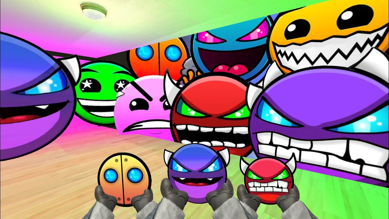 Спасаем Babyfaces из Geometry Dash Emoji 