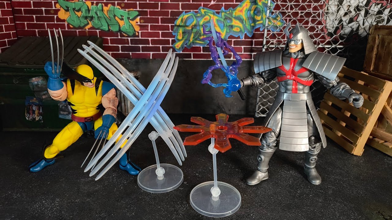 Review Wolverine vs Silver Samurai 2-pack Marvel Legends Gamerverse