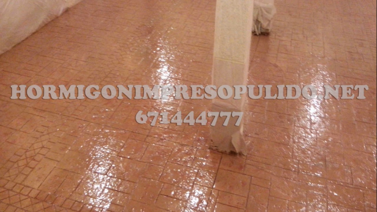 Hormigón Impreso Madrid 🥇 Tel: 671444777