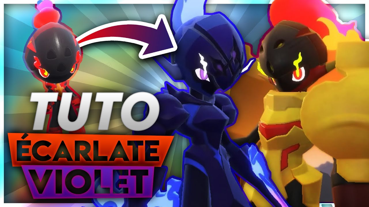 Comment ÉVOLUER Charbambin en Malvalame & Carmadura ? - Pokémon Écarlate & Violet
