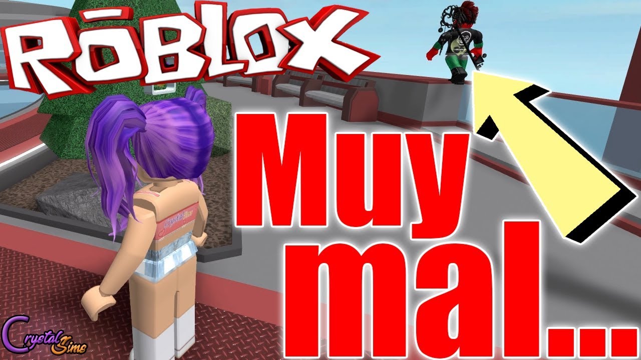 CRYSTAL SE ENFADA CON PEPE Y ÉL SE PONE TRISTE | THE CRUSHER ROBLOX | CRYSTALSIMS