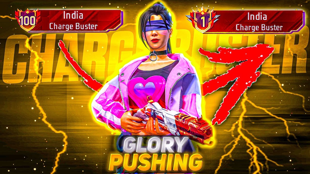 HOW TO GO TOP 1 IN CHARGE BUSTER, PUSHING WEAPON GLORY 🤯 🔥 #freefire