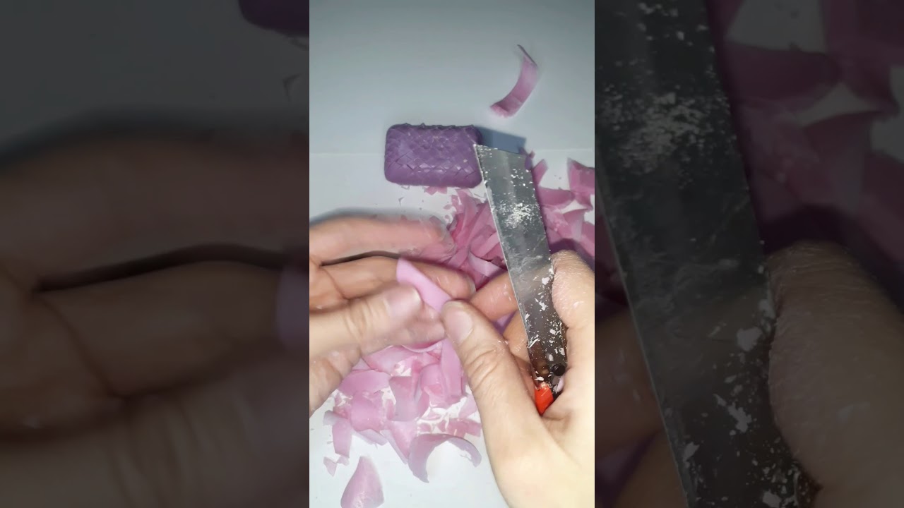 Неспешная асмр резка мыла#асмр#асмрмыло#asmrsoap#asmr2020