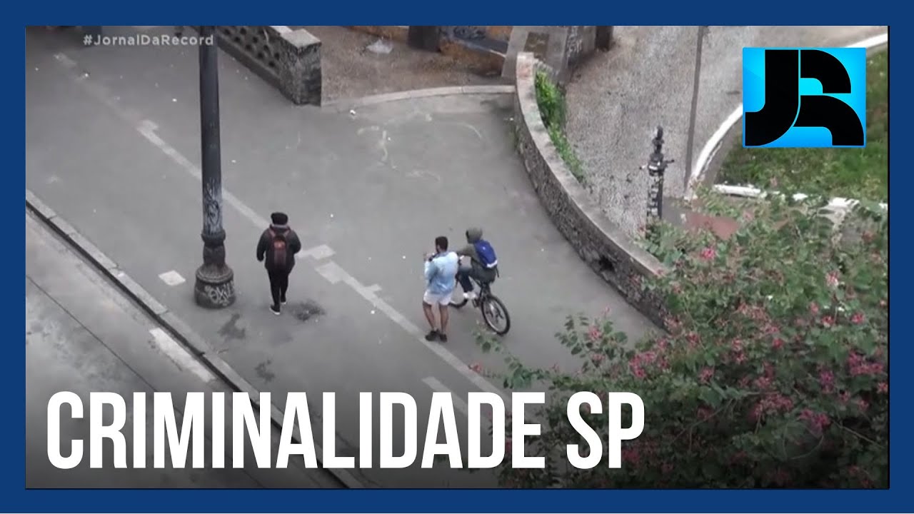 Roubos disparam nas ruas do centro de São Paulo