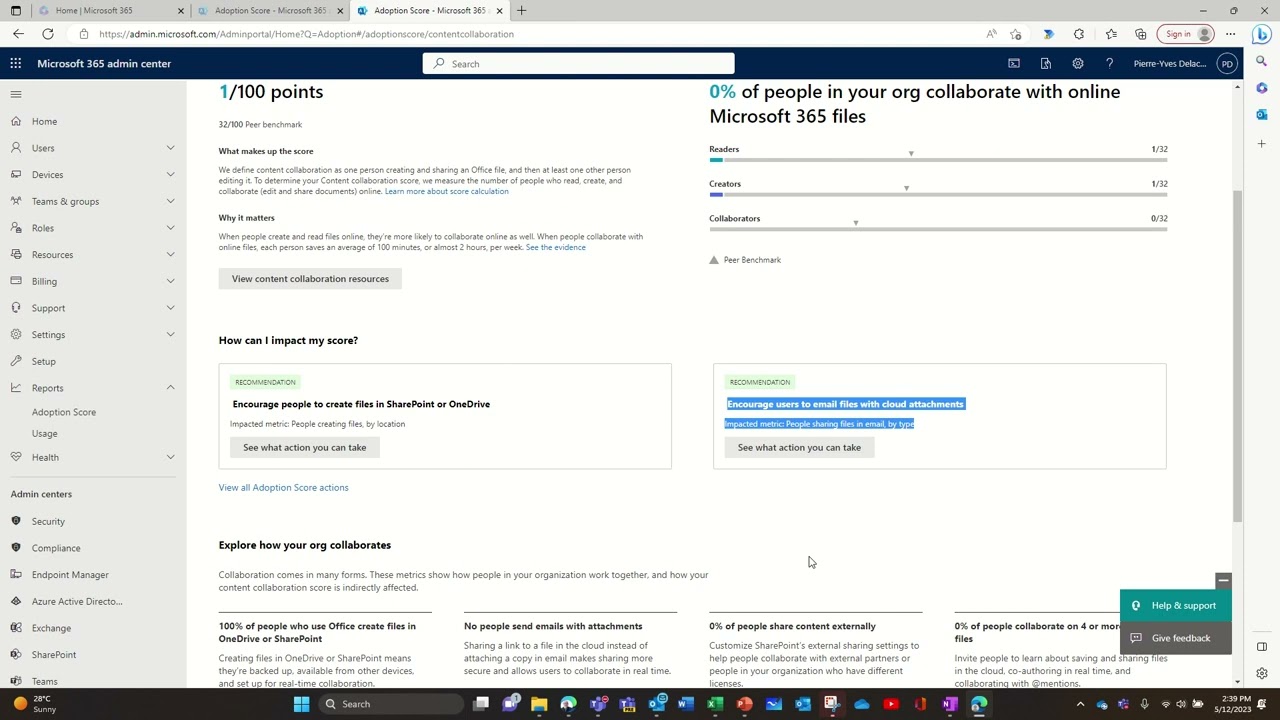 The power of Adoption score - Part I   Settings