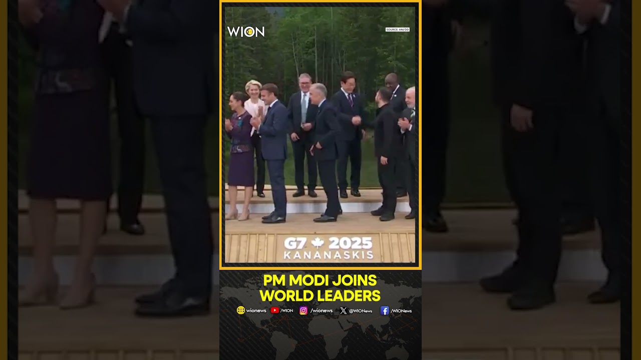 PM Narendra Modi Joins World Leaders At The 51st G7 Summit | WION Shorts
