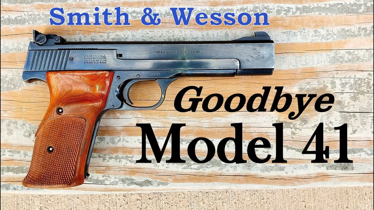 Попрощайтесь с S&W Model 41 — конец эпохи классического пистолета. Я владею своим уже 45 лет!