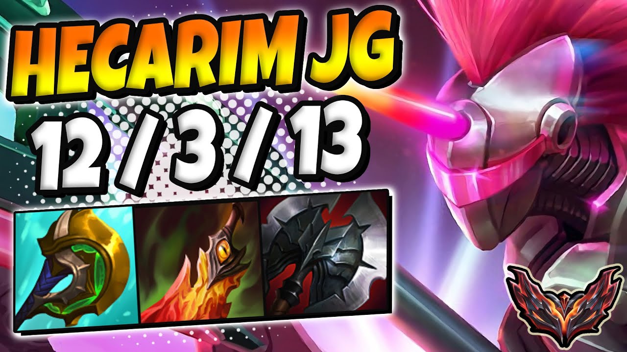 Hecarim Jungle vs Lee Sin [ OTP ] Lol Korea Grandmaster Patch 12.12 ✅