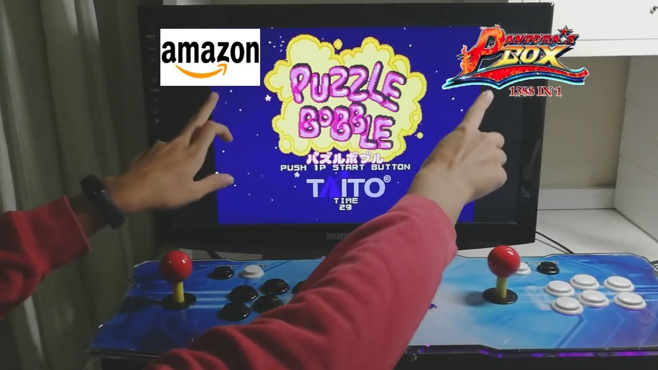 PANDORA'S BOX CONSOLE RETROGAMING ARCADE (Amazon unboxing recensione / review ita)
