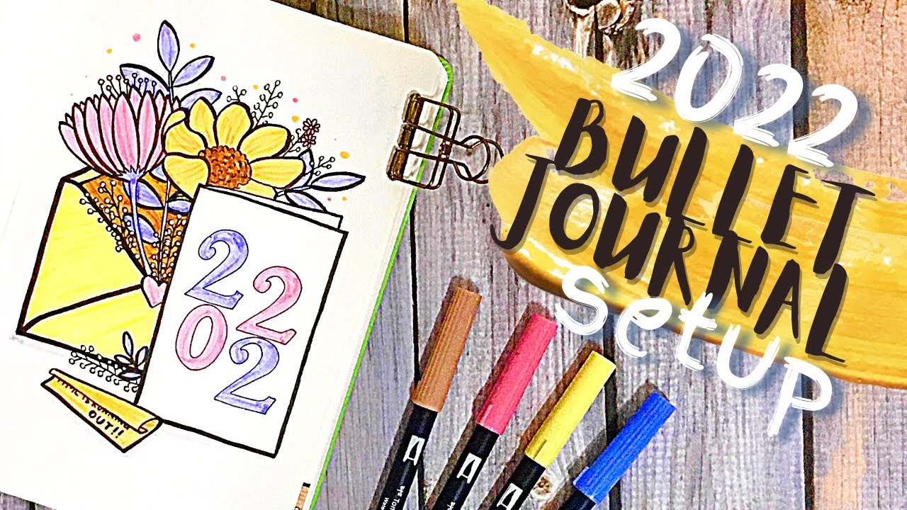 2022 Bullet Journal Setup || Early Planning