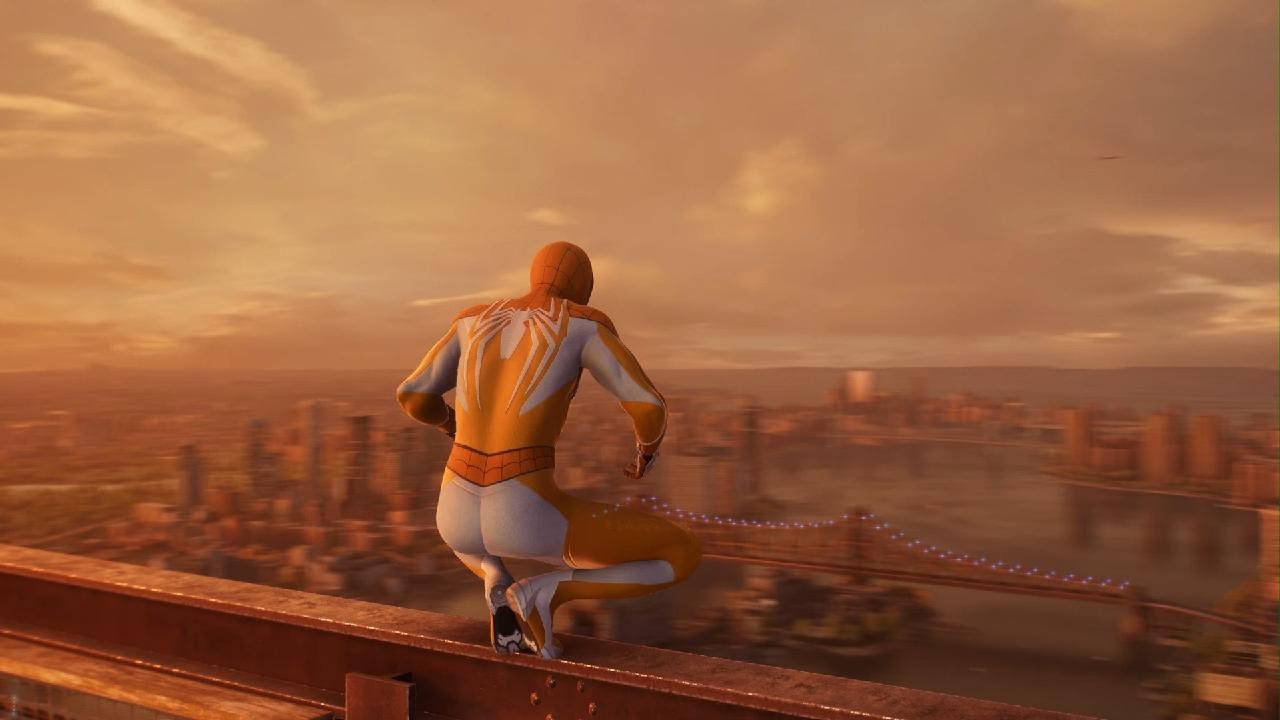 Marvel's Spider-Man 2 swinging