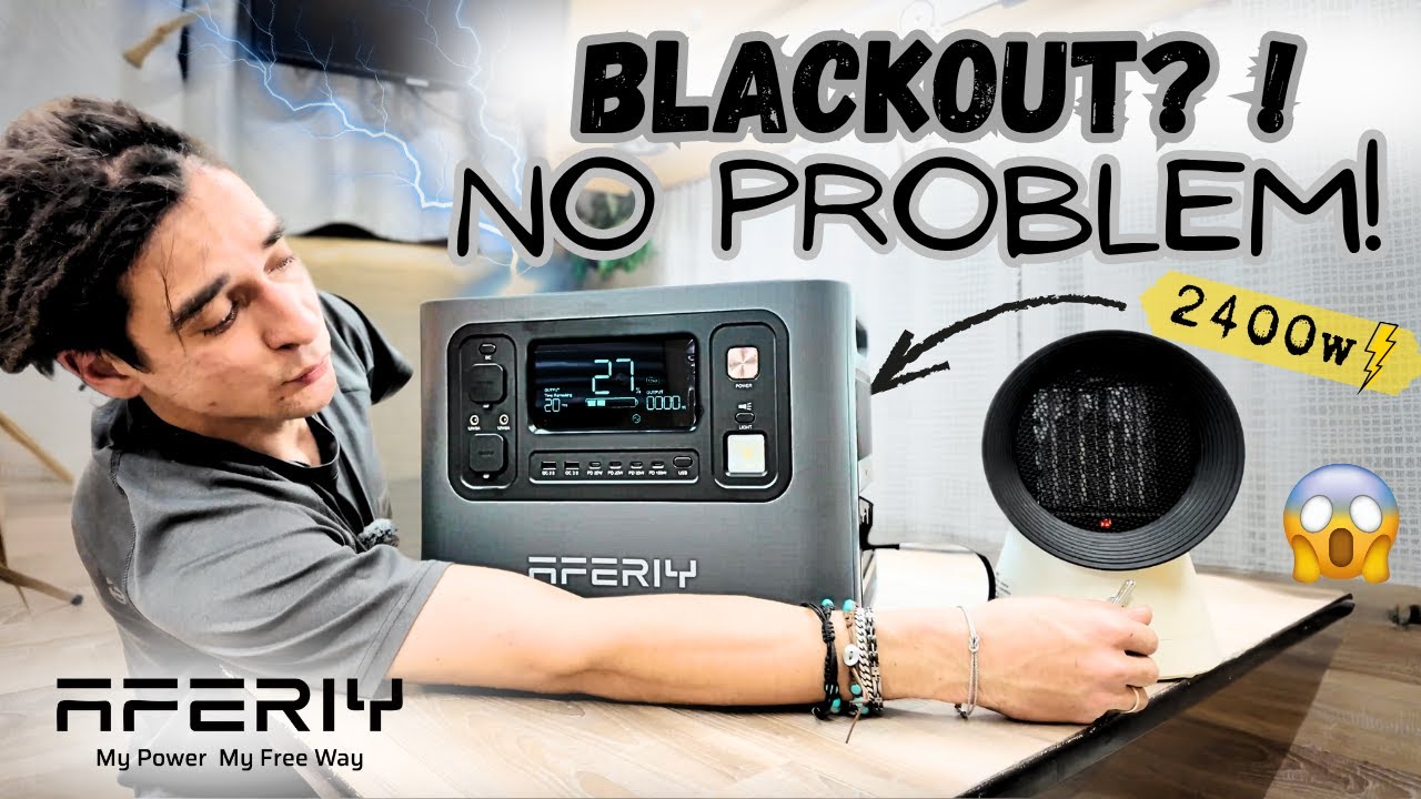 Aferiy P210 Test Completo 🔥 Alimenta Casa, Camper e Funziona in Blackout!