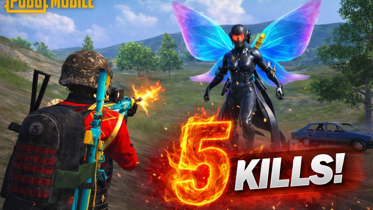 Erangle playing with friends 5 kill