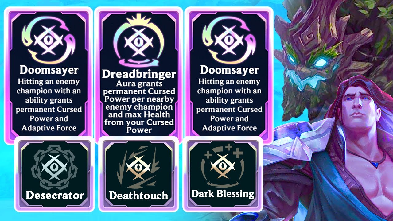 When Maokai and Taric get 6 Curse augments in Arena... (INFINITE STATS!)