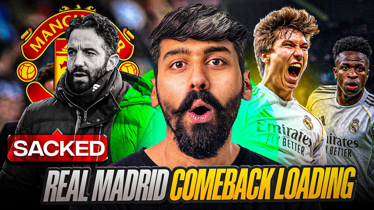 Manchester United Sacked Ruben Amorim | Gonzalo Garcia Perfect Hat-trick but Vinicius is still Flop