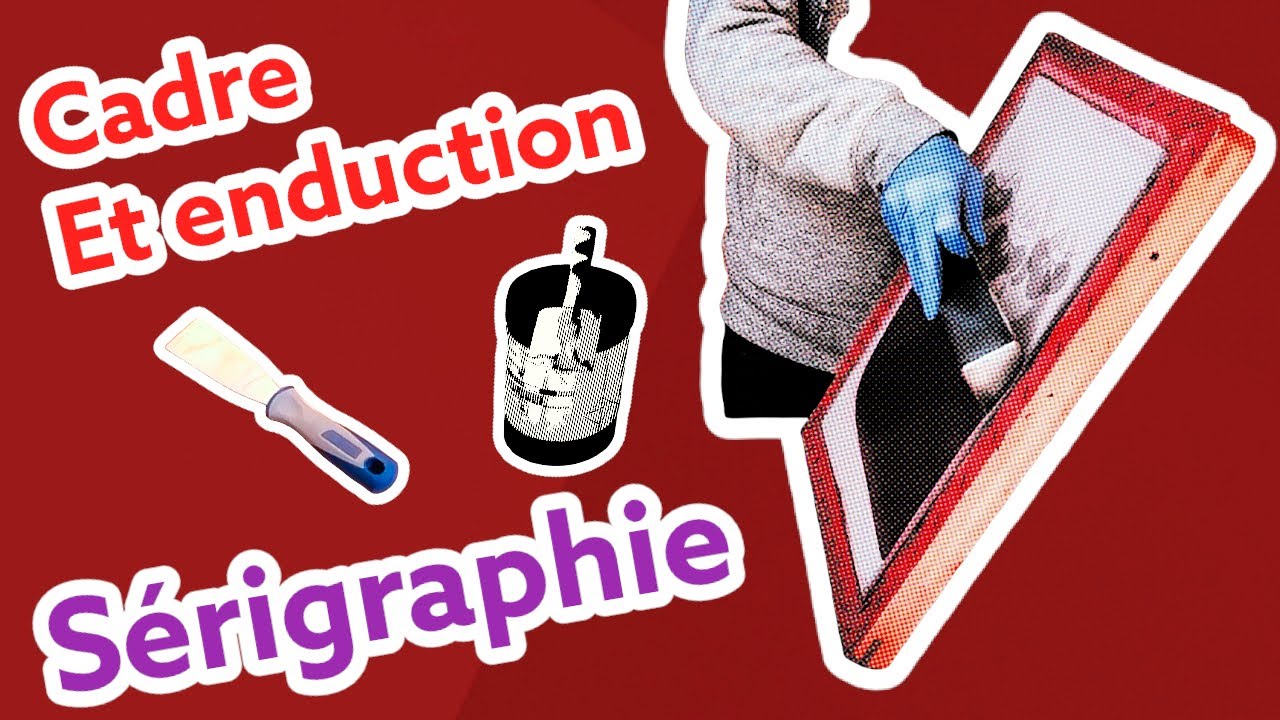 Apprendre la sérigraphie EP2 : choisir un cadre et le préparer pour sérigraphier