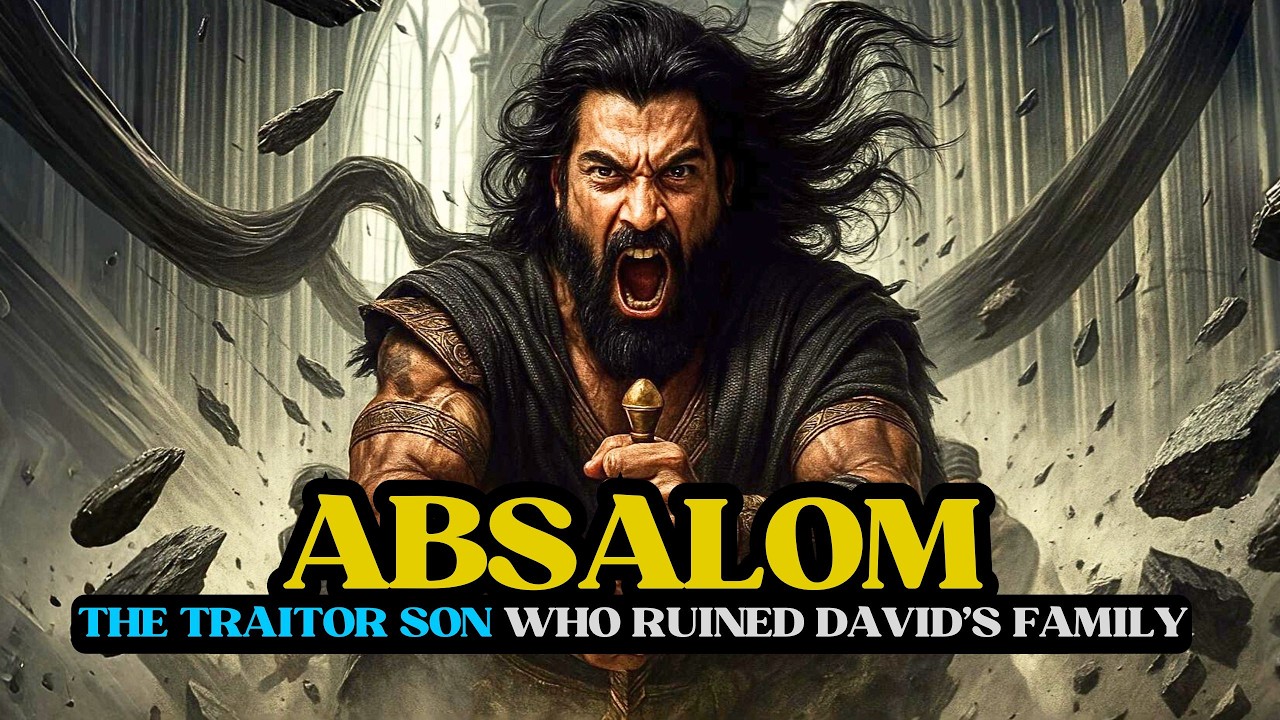 ⚔️THE DARK SIDE OF ABSALOM – THE REBELLIOUS SON OF KING DAVID (Bible stories)