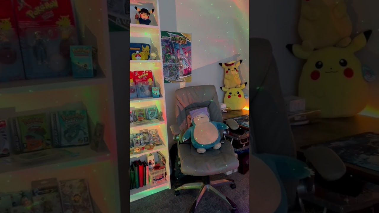 Pokemon Room progress ✨ #shorts #pokemon #setup