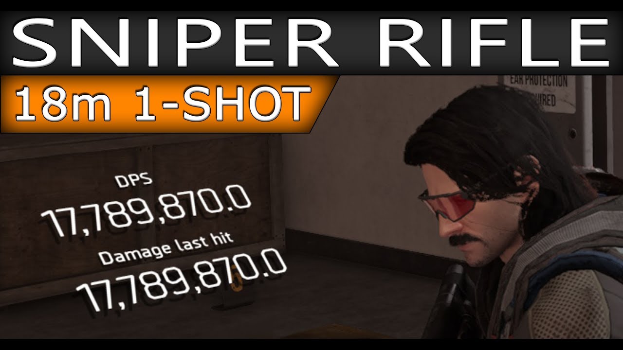 18 Million 1-Shot SNIPER BUILD - INSANE damage - BEST sniper - NEW TU6 1.6 - DIVISION 2