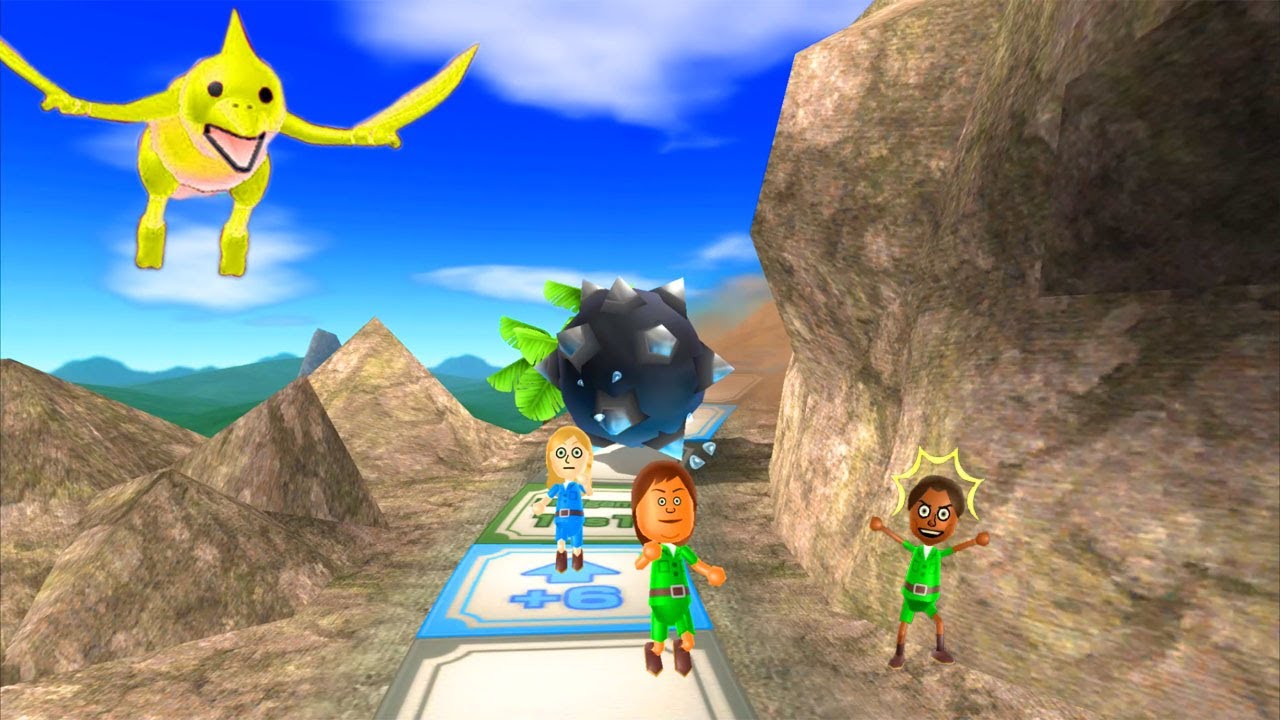 Wii Party Series Board Game Island - Guest E vs Lucía vs Steph vs George (Master Difficulty)