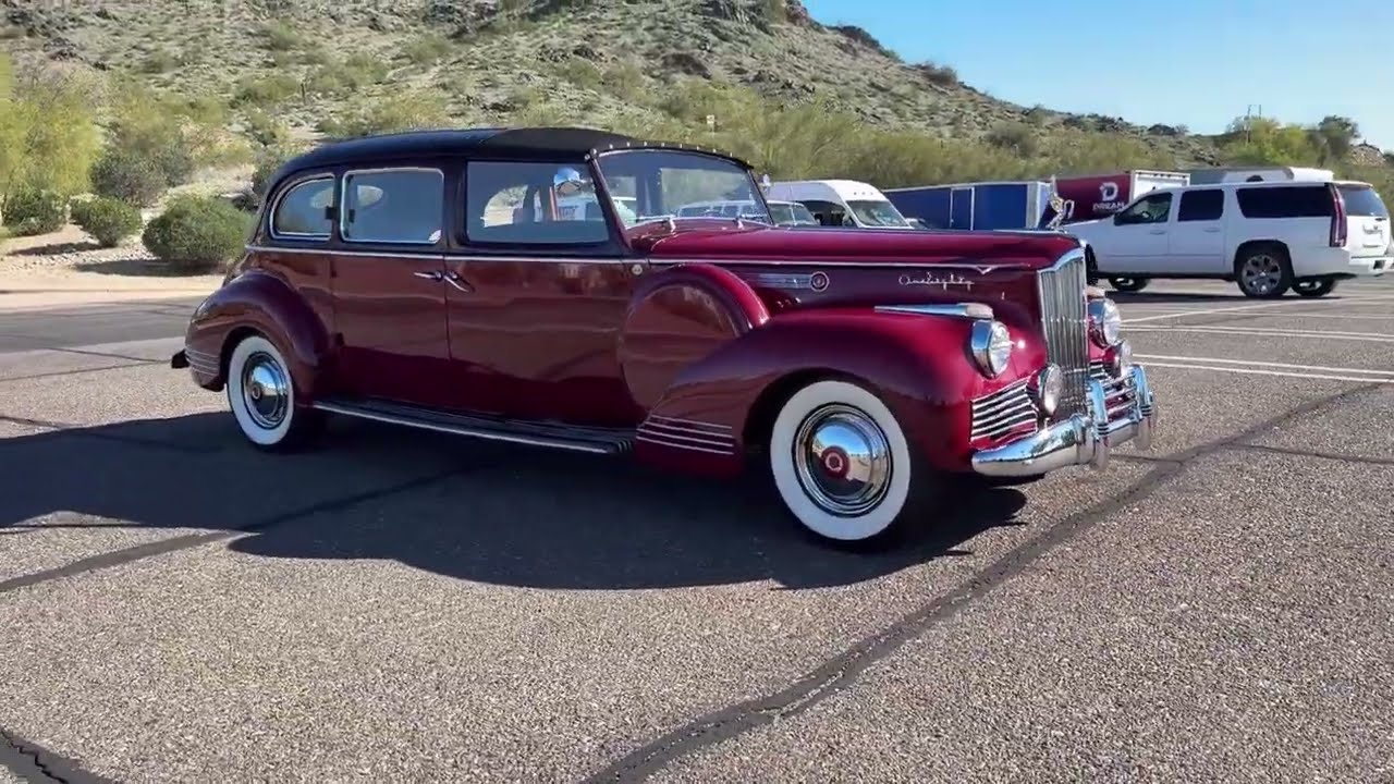 Inside the 1942 Packard Super Eight One Eighty Rollson All Weather Town Car!