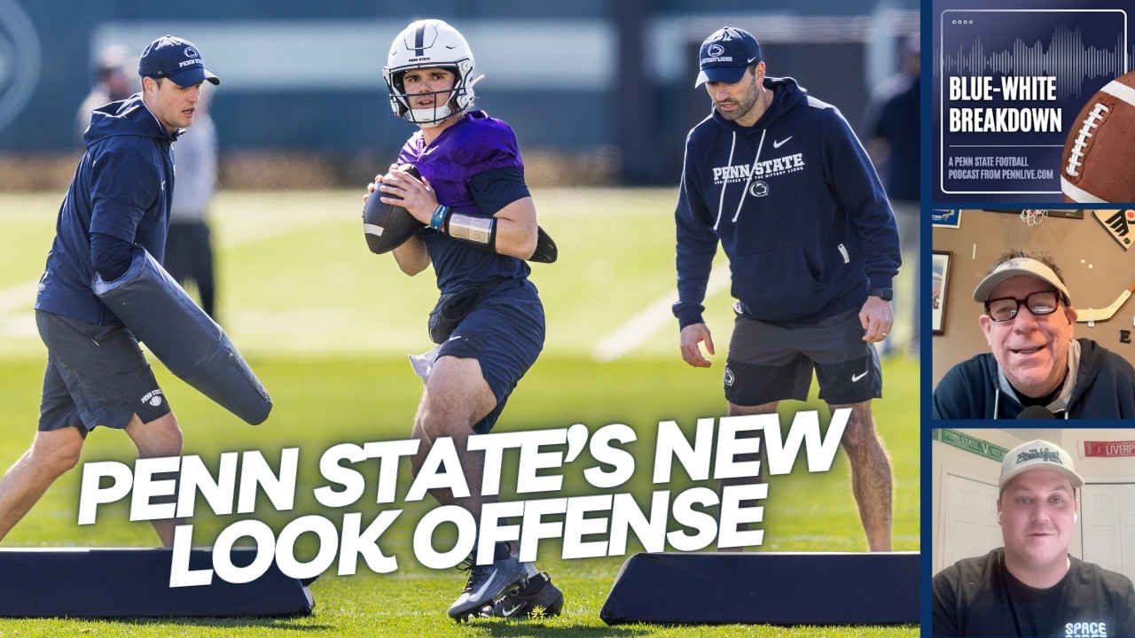 A closer look at Penn State's NEW OFFENSE in spring