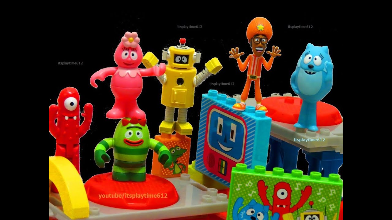 Yo Gabba Gabba DJ Lance Boombox Mega Bloks - Video 314