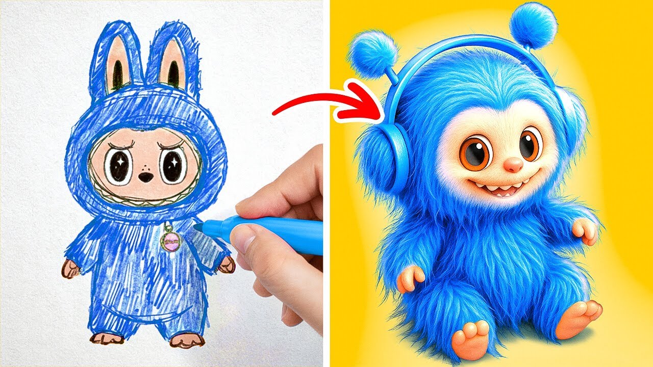 AMAZING DRAWING HACKS FOR SCHOOL 🎨 Fun DIY Ideas to Try Today!